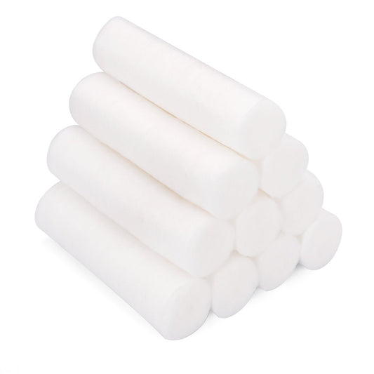 OneMed 10000(5 Boxes) Disposable Dental Cotton Rolls 1-1/2" x 3/8", (#2 Medium)