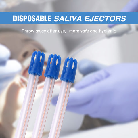 OneMed Dental Disposable Saliva Ejector 1000/10 Bags