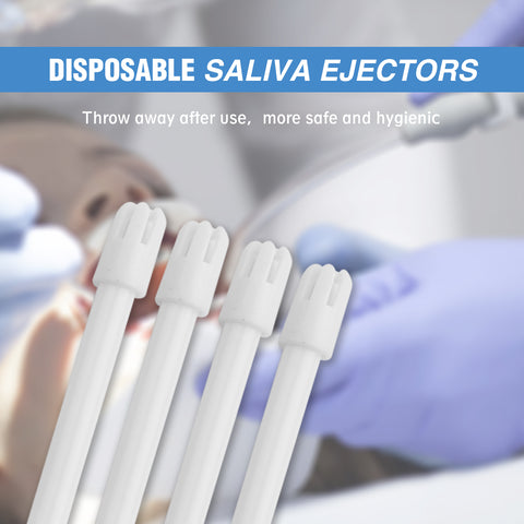 OneMed Dental Disposable Saliva Ejector 100/Bag