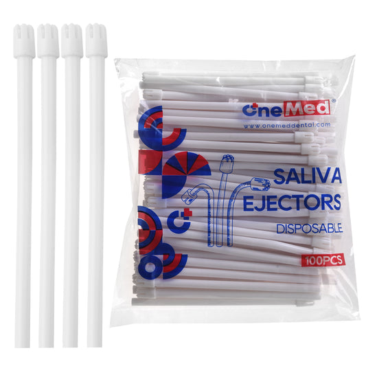 OneMed Dental Disposable Saliva Ejector 100/Bag